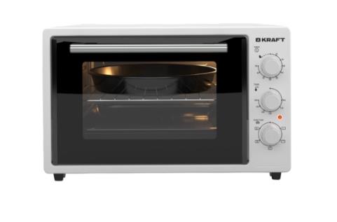 Изображение Электропечь Kraft KF-MO 402 FKW белый,конвекция (40 л /1400 Вт /белый)