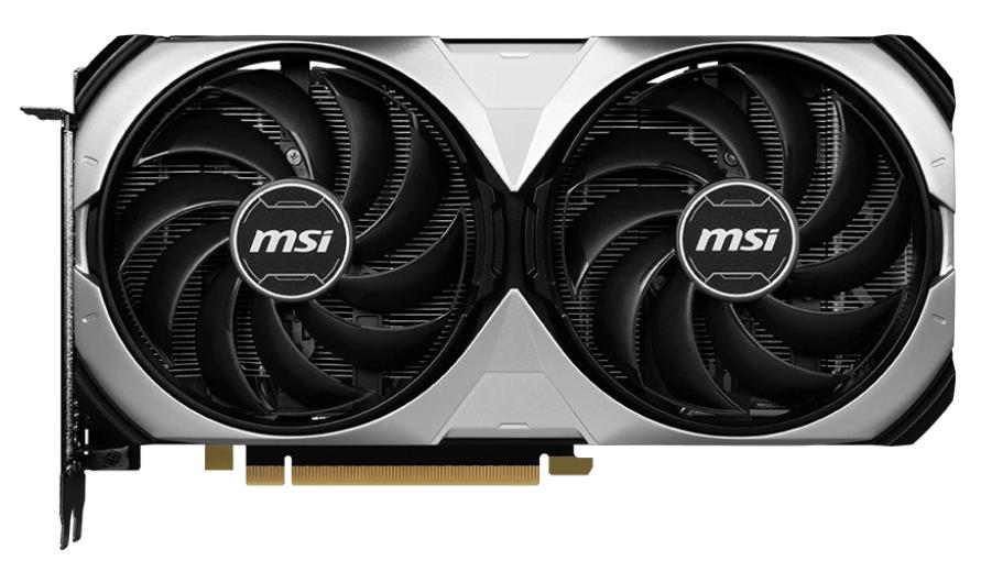 Изображение Видеокарта MSI NVIDIA GeForce RTX 4070 Ti 12GB 12 Гб (NVIDIA GeForce RTX 4070 Ti, GDDR6X)/(RTX 4070 TI VENTUS 2X 12G OC)