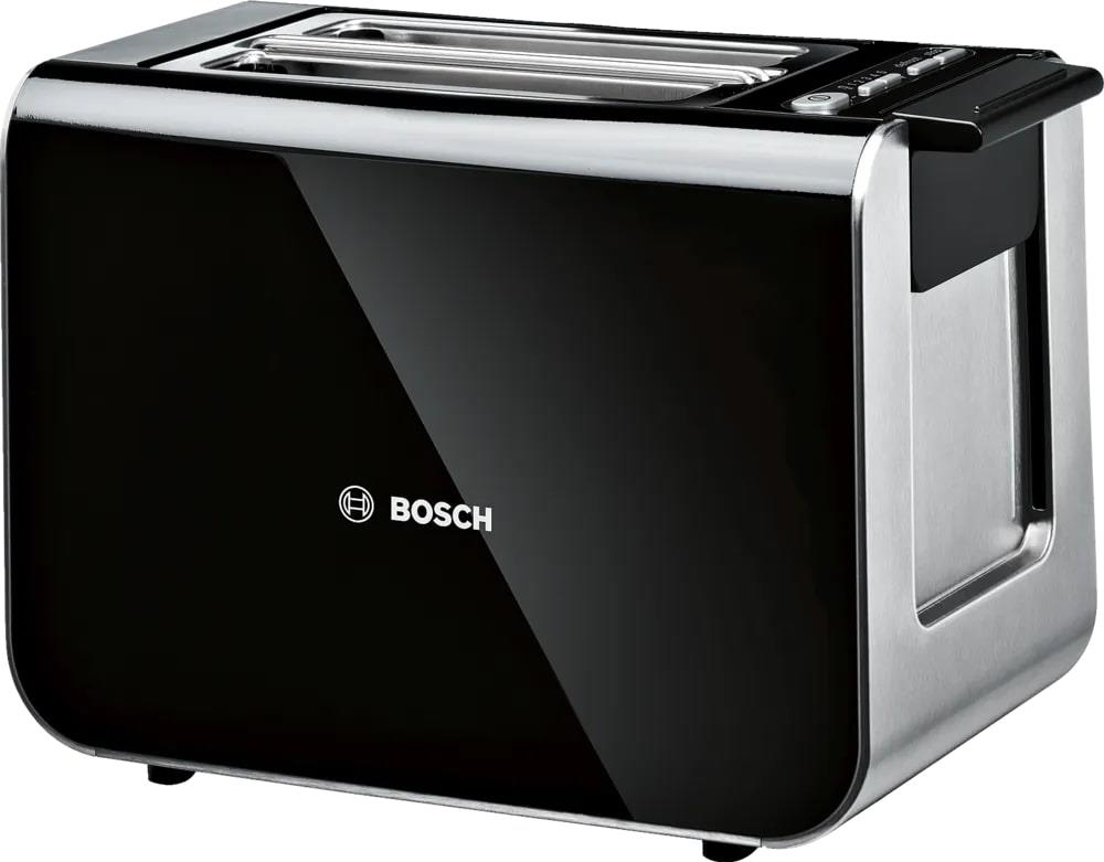 Изображение Тостер Bosch TAT8613N (860 Вт  черный)