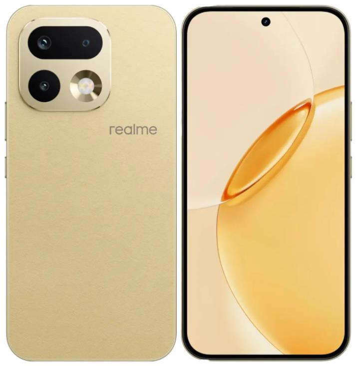 Изображение Смартфон Realme 16 Pro (512 Гб/12 Гб) золотистый