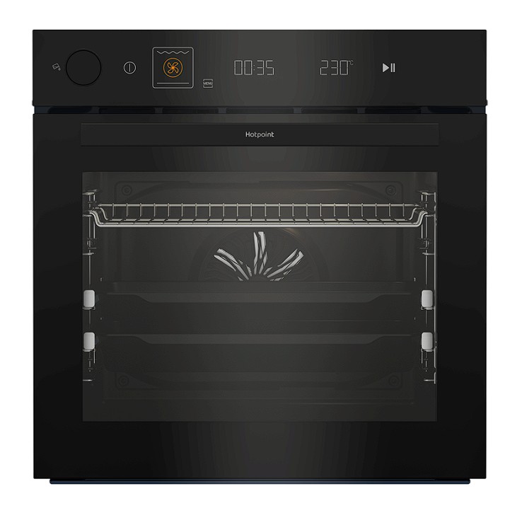 Изображение Духовой шкаф HOTPOINT HSTF 1352 H BL (72 л , чёрный)