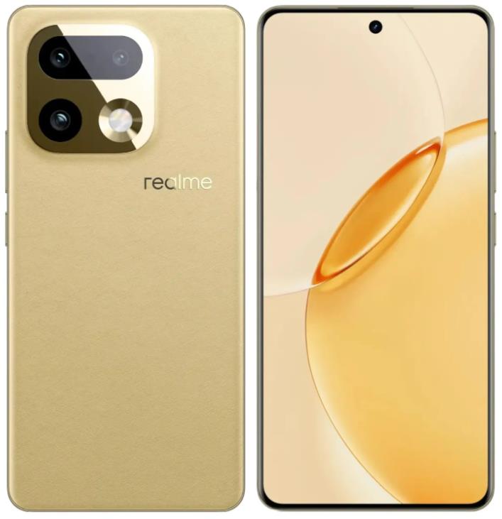 Изображение Смартфон Realme 16 Pro+ (256 Гб/8 Гб) золотистый