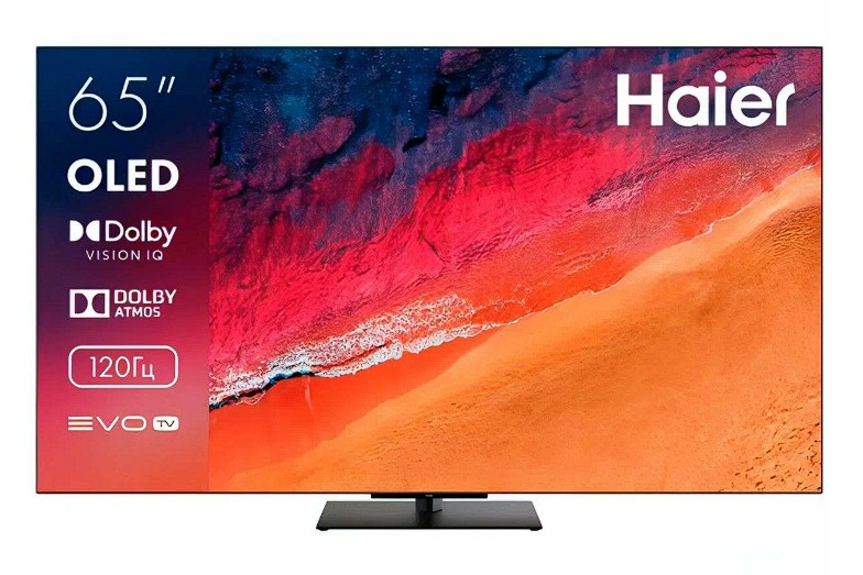 Изображение Телевизор Haier 65 OLED S9 PRO 65" HDR, 4K Ultra HD Smart TV черный
