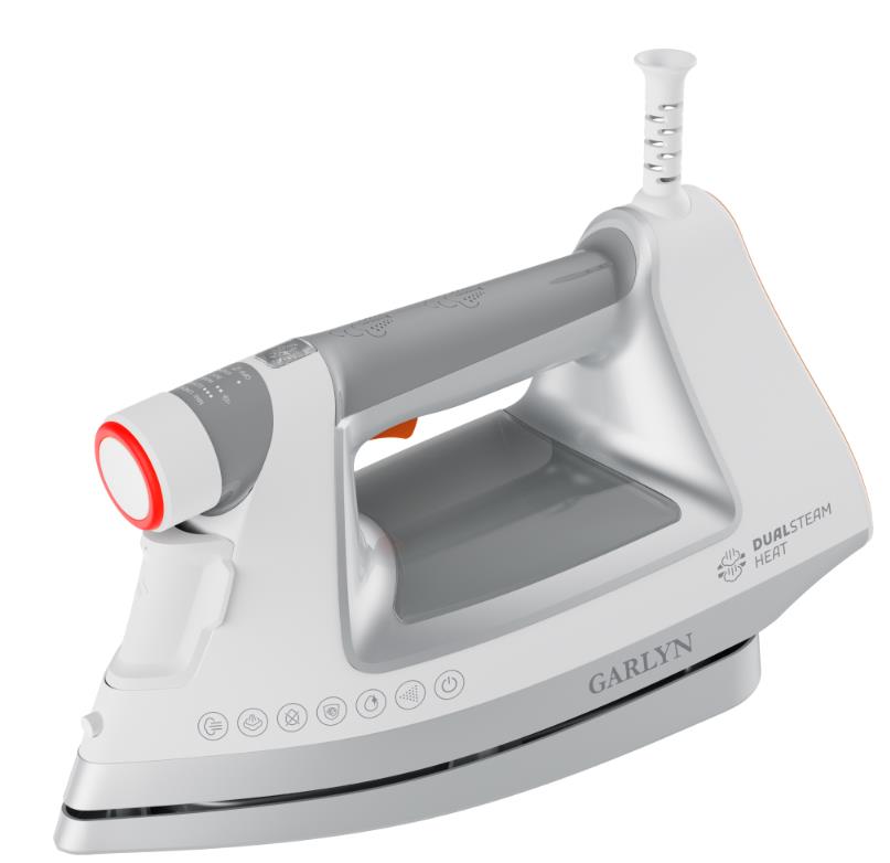 Изображение Утюг Garlyn GT-600 Pro (3000 Вт/серый, белый)