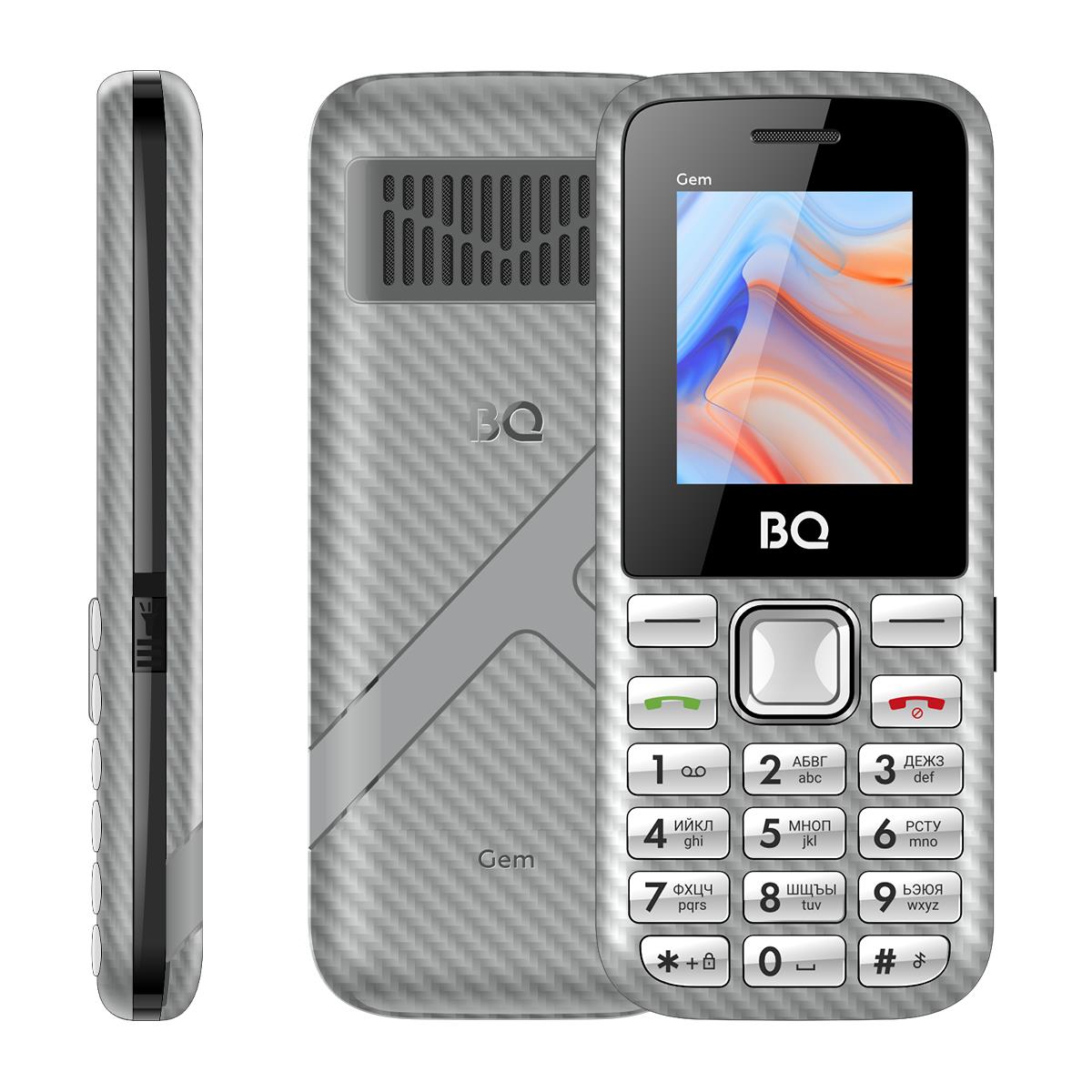 Изображение Мобильный телефон BQ 1860 Gem,серый