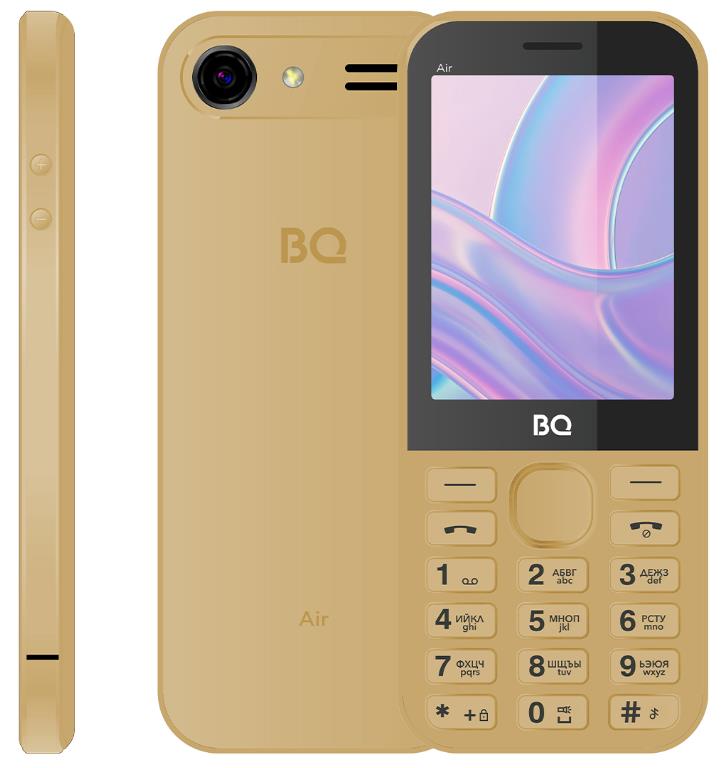 Изображение Мобильный телефон BQ 2843 Air,золотистый