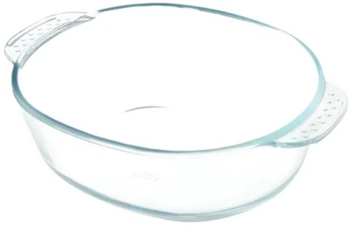 Изображение Форма Appetite PLH19 стекл овал 34х25х8,5см/3,5л глубокая с руч 3,5 л