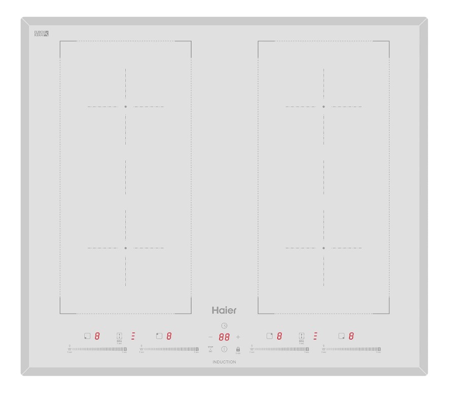 Изображение Варочная панель Haier HHY-Y64FFVW (белый)