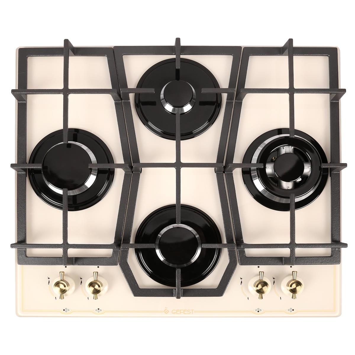 Изображение Варочная панель Гефест ПВГ 2231-10 В85 (кремовый)