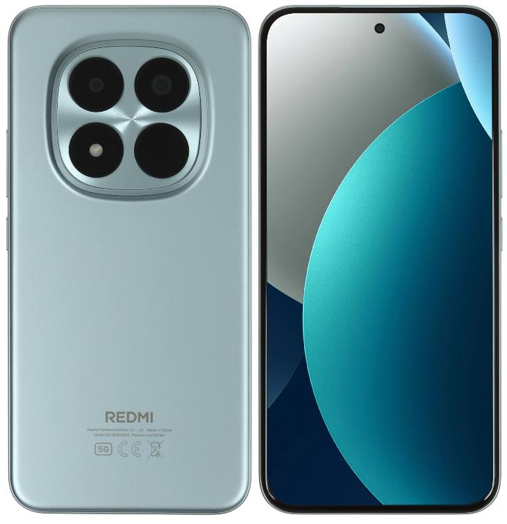 Изображение Смартфон Xiaomi Redmi Note 15 Pro+ 5G (256 Гб/8 Гб) голубой