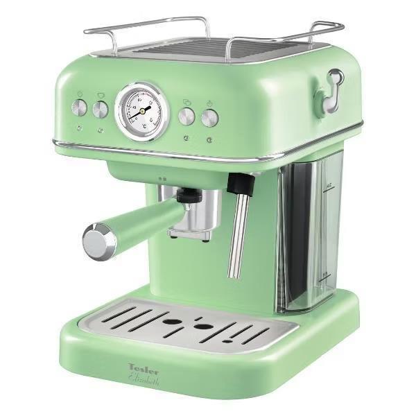 Изображение Кофеварка Tesler ECM-245 GREEN (рожковая//950 Вт )