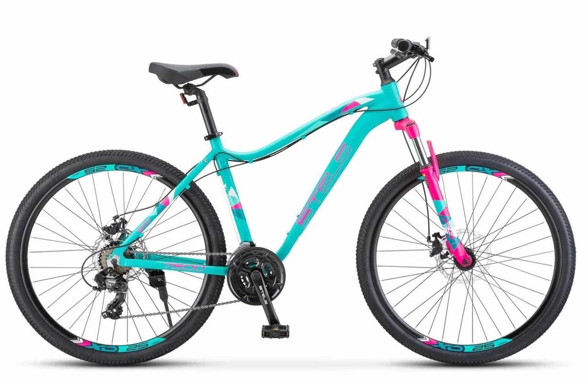 Изображение Велосипед Stels Miss-7500 MD 27.5 V010 (мятный/27.5 "/16.0 ")-2023 года EP-00005977/X0000001292