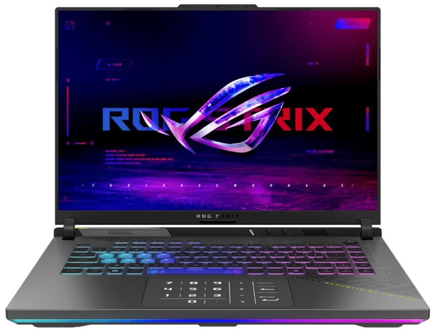 Изображение Ноутбук Asus G614PP ROG Strix G16 (2025) (AMD 8940HX 2400 МГц/ SSD 1024 ГБ  /RAM 16 ГБ/ 16" 1920x1200/VGA дискретная/ Windows 11 Home) (90NR0L67-M004S0)
