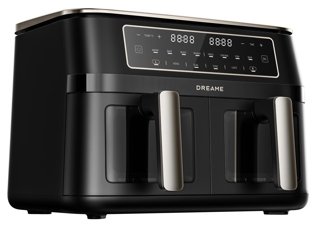 Изображение Аэрогриль Dreame Tasti AirFryer DZ30, цвет черный (3000 Вт /11 л )
