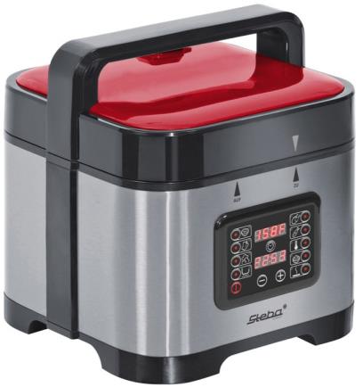 Изображение Мультиварка Steba DD 2 BASIC (900 Вт/5 л /серебристый)