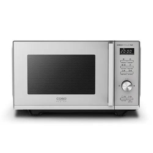 Изображение Микроволновая печь Caso HCMG 25 Ceramic Chef (900 Вт  25 л  Гриль Конвекция серебристый)
