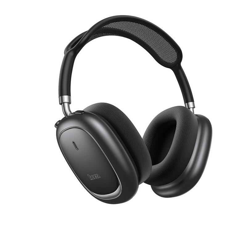 Изображение Bluetooth-гарнитура/наушники Hoco W68 Calma (серый)