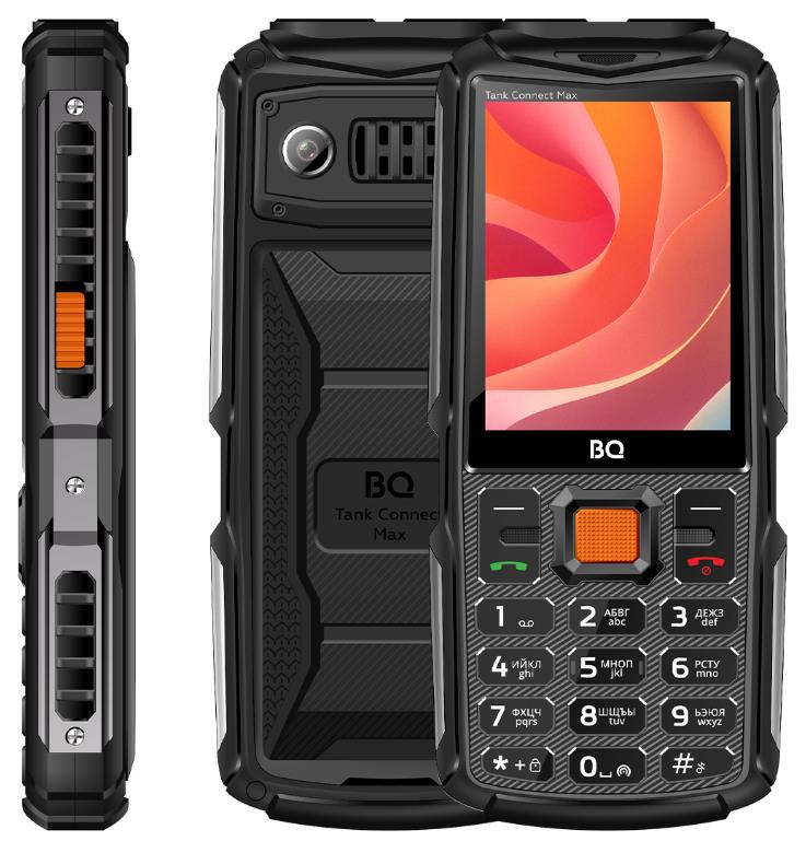 Изображение Мобильный телефон BQ 2830L Tank Connect Max,серый, черный