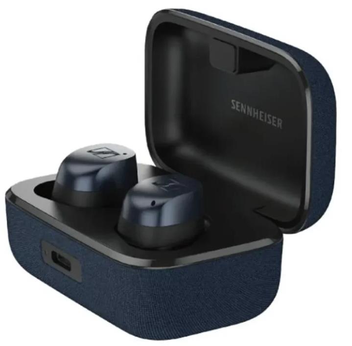Изображение Bluetooth-гарнитура/наушники Sennheiser Momentum True Wireless 4 (синий)