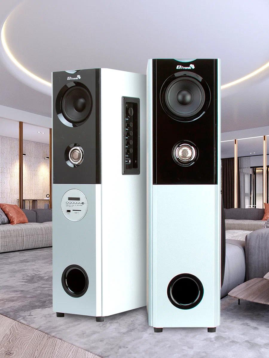 Изображение Беспроводная акустическая система ELTRONIC 08" (20-82 HOME SOUND) динамик 6шт/2х8"; 2х4"; 2х1.5" комплект 2 колонки