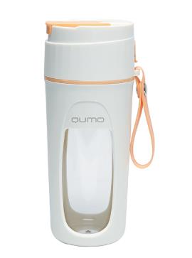 Изображение Блендер Qumo Active Lifestyle (портативный/50 Вт/оранжевый, белый)