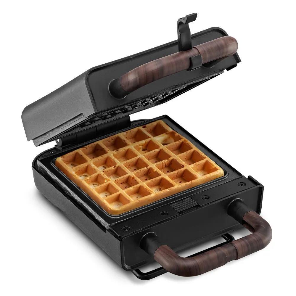 Изображение Вафельница Kitfort КТ-3652 600Вт (600 Вт /черный, коричневвй)