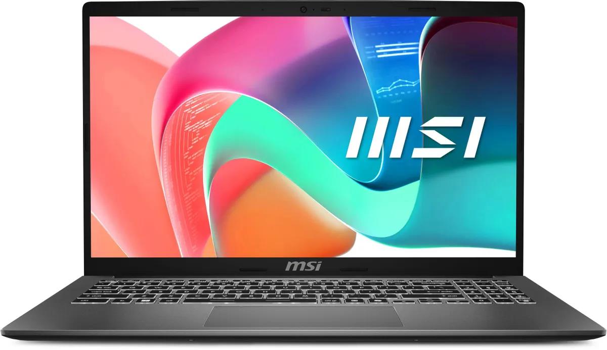 Изображение Ноутбук MSI Modern 15 F1MG-1099RU (Intel 150U 1800 МГц/ SSD 512 ГБ  /RAM 16 ГБ/ 15.6" 1920x1080/VGA встроенная/ Windows 11 Pro) (9S7-15S111-1099)