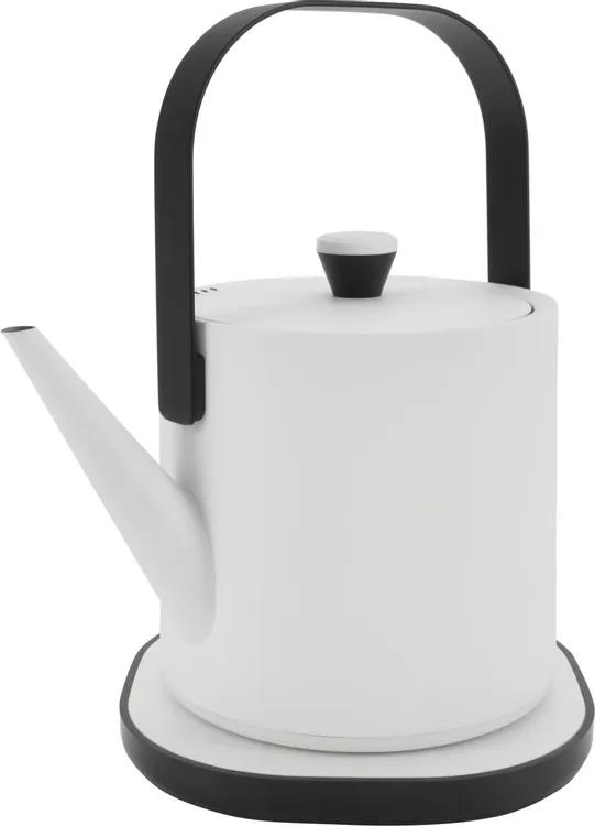 Изображение Электрический чайник Rondell RDE-WK818 (800 Вт/0,6 л /металл/белый, черный)