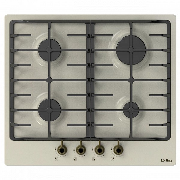 Изображение Варочная панель Korting HG 645 CRB (слоновая кость)