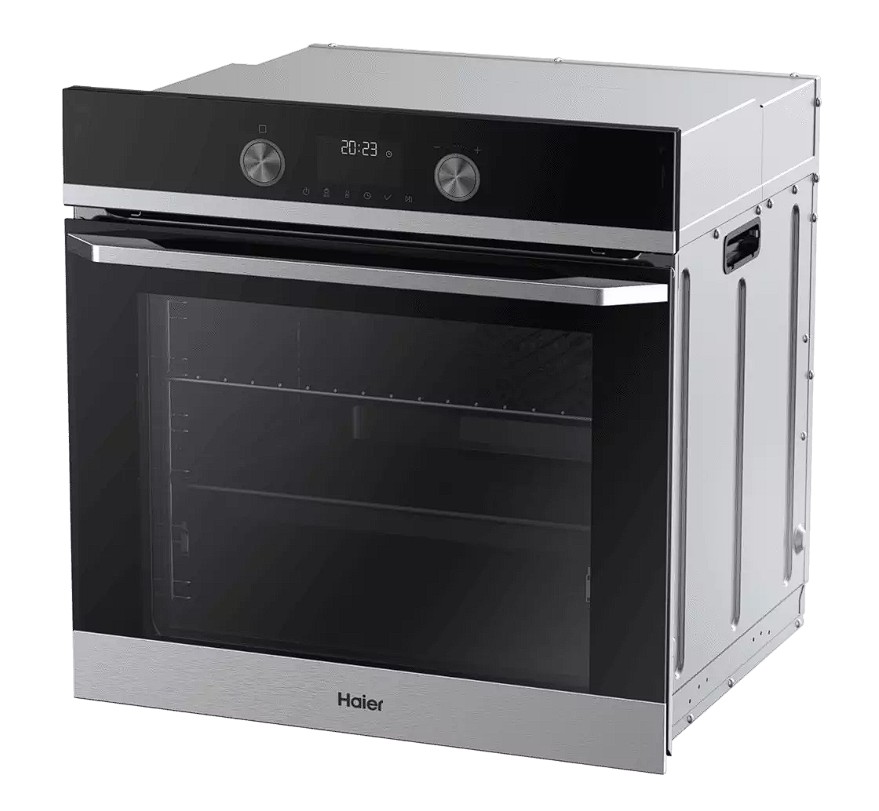 Изображение Духовой шкаф Haier HOQ-K5AAN3BX (72 л , чёрный, нержавеющая сталь)