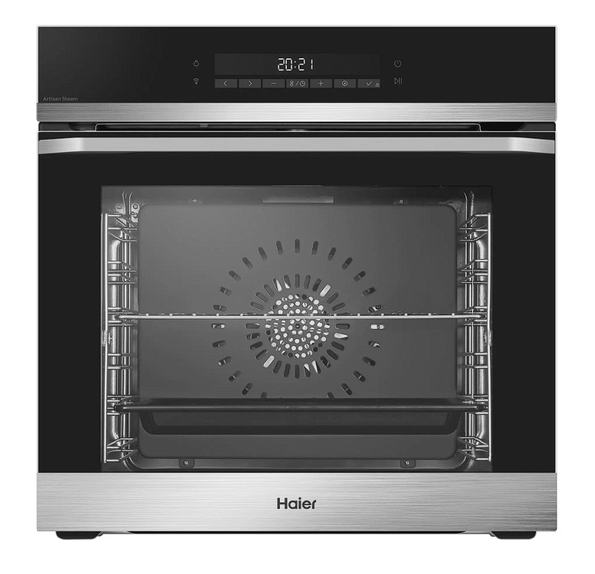 Изображение Духовой шкаф Haier HOQ-P16AS5SX (72 л , чёрный, нержавеющая сталь)