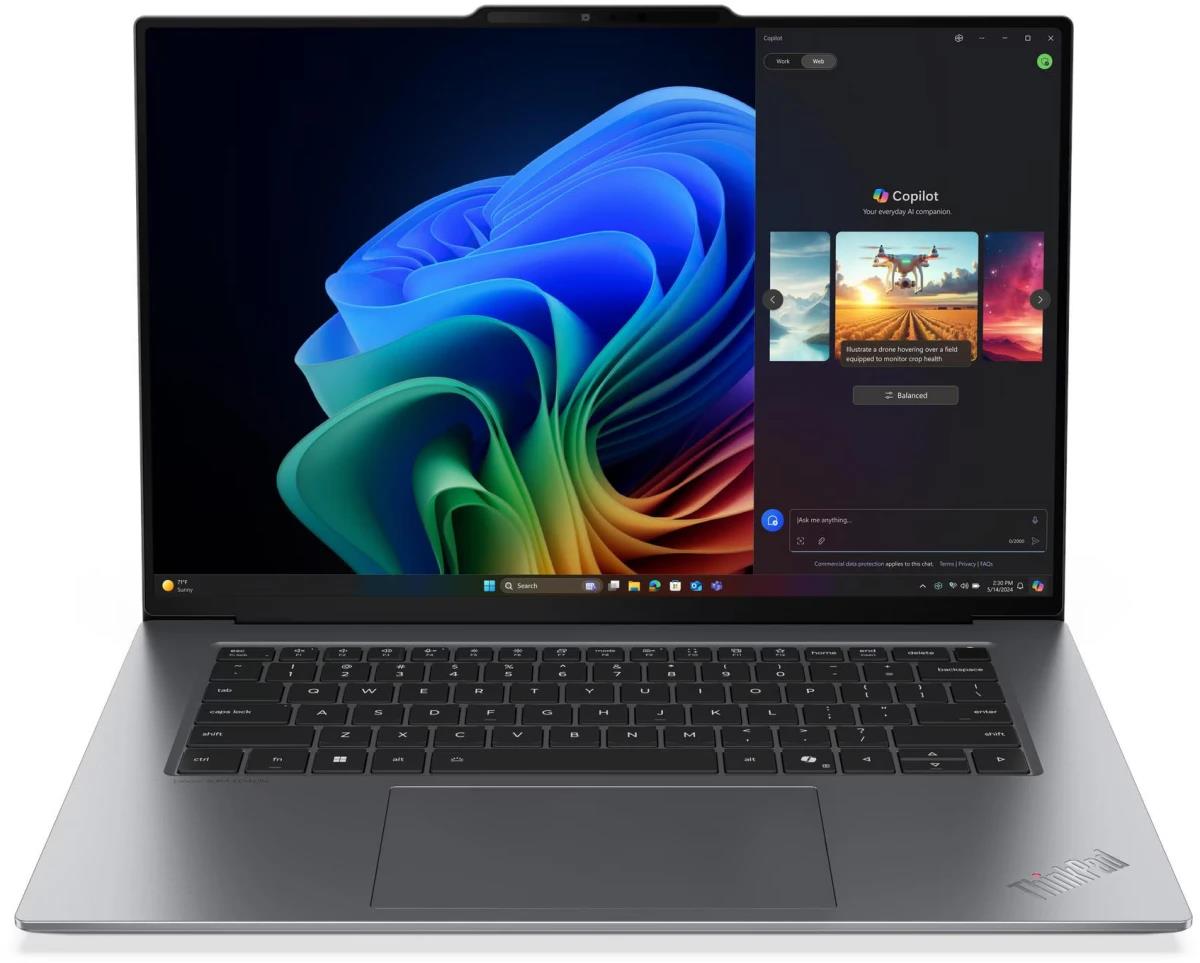Изображение Ноутбук Lenovo ThinkPad X9-15 Gen 1 Aura Edition (Intel 258V 2200 МГц/ SSD 1024 ГБ  /RAM 32 ГБ/ 15.3" 2880x1800/VGA встроенная/ Windows 11 Pro) (21Q60008GQ)