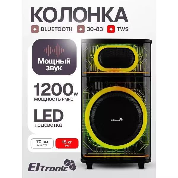 Изображение ELTRONIC (30-83) SKILLETS BOX 1200 - колонка 12"