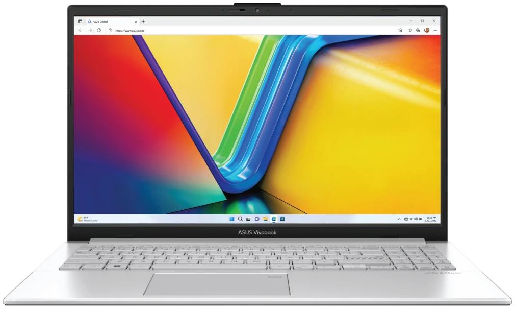 Изображение Ноутбук Asus E1504GA Vivobook Go 15 (Intel N305 1800 МГц/ SSD 256 ГБ  /RAM 8 ГБ/ 15.6" 1920x1080/VGA встроенная/ Windows 11 Home) (90NB0ZT1-M02580)