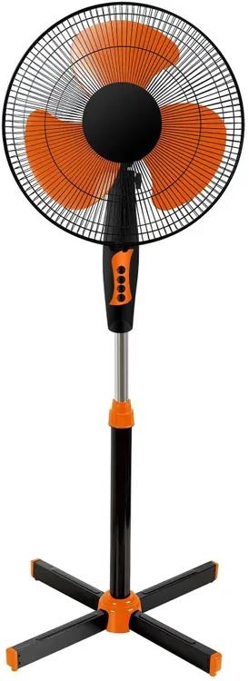 Изображение Вентилятор Oasis VF-40PSB чёрный/оранжевый, напольный, 40 Вт, 3 скорости