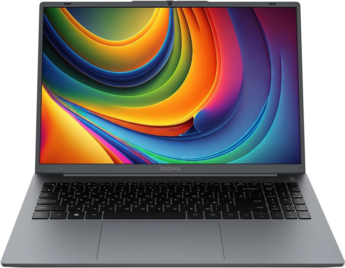 Изображение Ноутбук Digma EVE C5805 (Intel N100 800 МГц/ SSD 512 ГБ  /RAM 16 ГБ/ 16" 1920x1200/VGA встроенная/ Windows 11 Pro) (DN16N1-ADXW01)