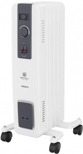 Изображение Масляный радиатор Royal Clima FRESCO ROR-FR5-1000M (1000 Вт  / секций)