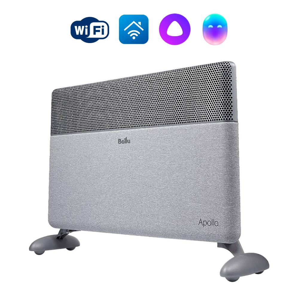 Изображение Конвектор Ballu Apollo digital INVERTER Moon Gray BEC/ATI-1501 серый, 1500 Вт, 20 м2, термостат, дисплей, WiFi (1500 Вт )