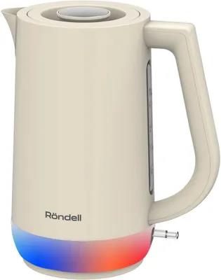 Изображение Электрический чайник Rondell RDE-WK808 (2200 Вт/1,7 л /металл/кремовый)