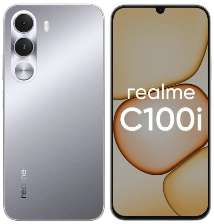 Изображение Смартфон Realme C100i (128 Гб/4 Гб) серебристый