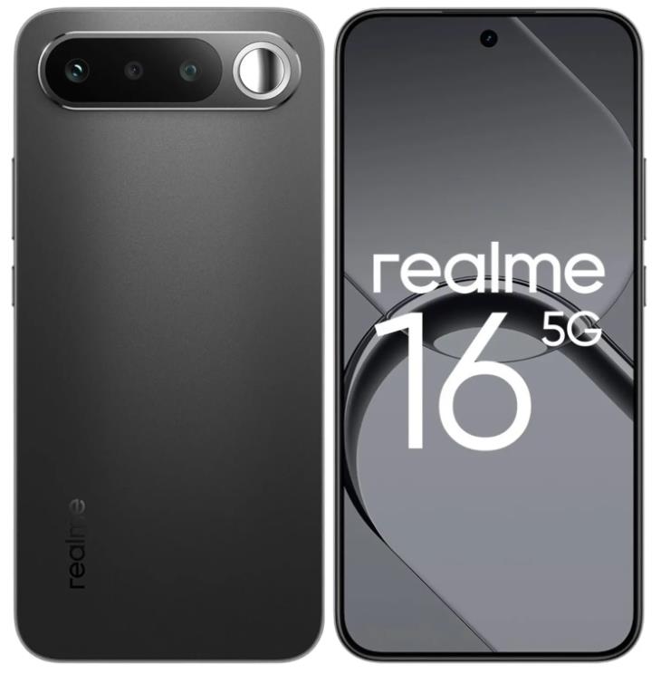 Изображение Смартфон Realme 16 (256 Гб/8 Гб) черный