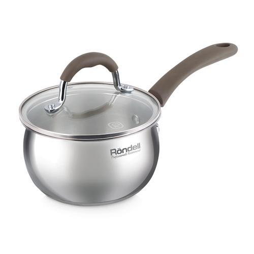 Изображение Ковш Rondell Konzept RDS-1228  d=14см (с крышкой) стальной (1,1 л )