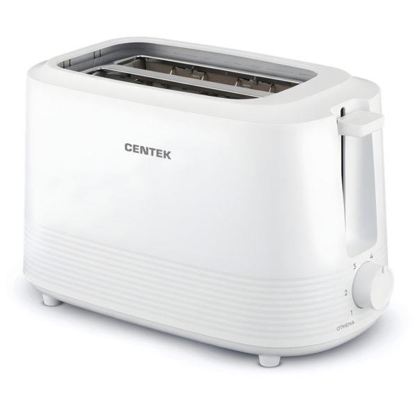 Изображение Тостер CENTEK CT-1433 WHITE (750 Вт  белый)