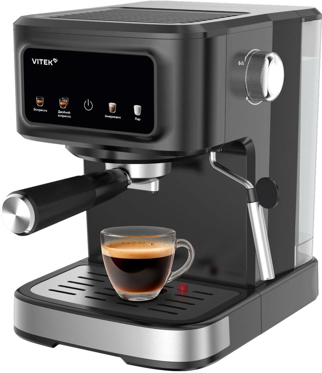 Изображение Кофеварка VITEK Gracia VT-CME1502 (рожковая//1100 Вт )