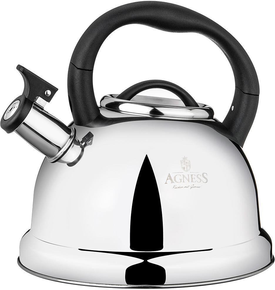 Изображение Чайник AGNESS 937-033 (3, л л /серебристый)