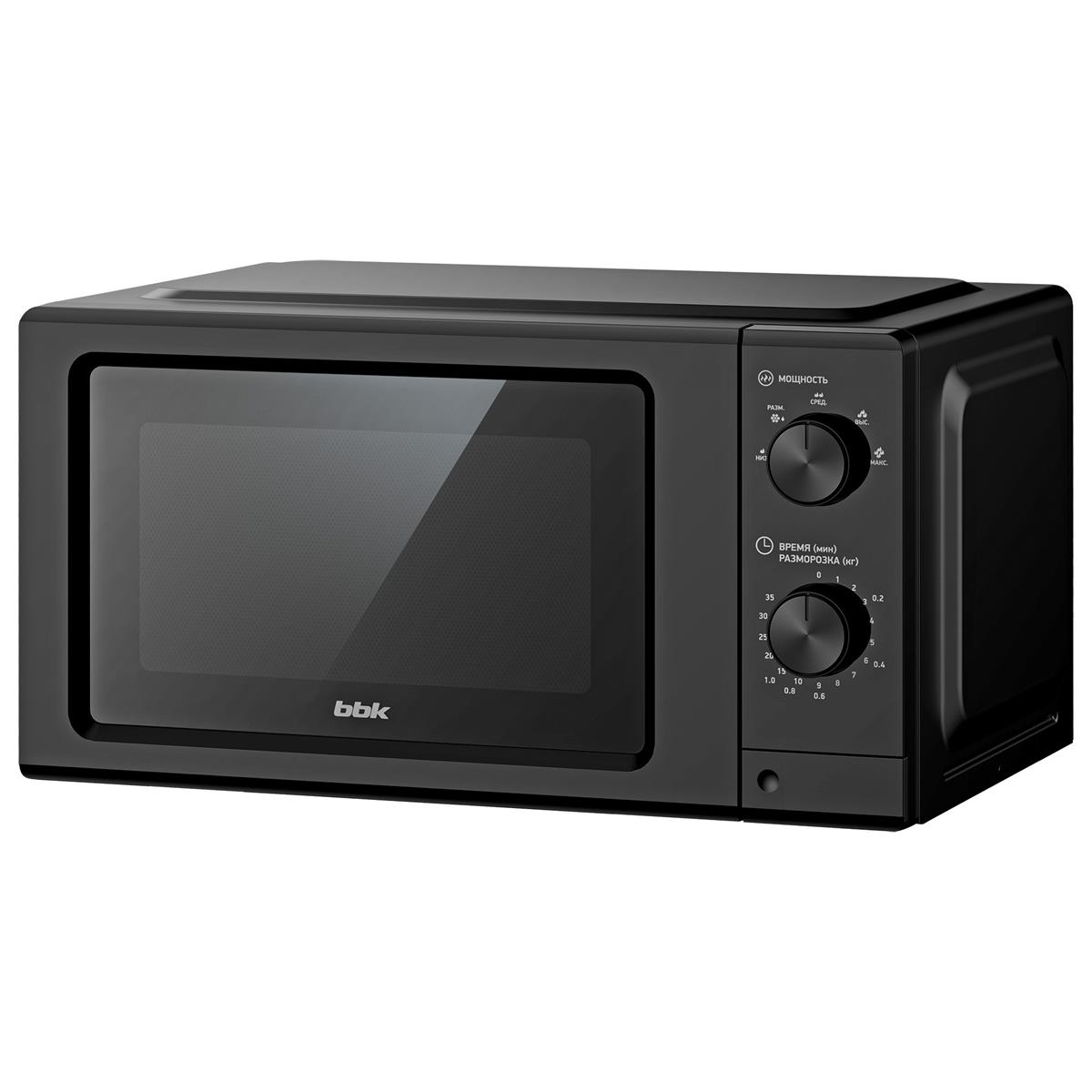 Изображение Микроволновая печь BBK 20MWS-730M/B (700 Вт  20 л    черный)