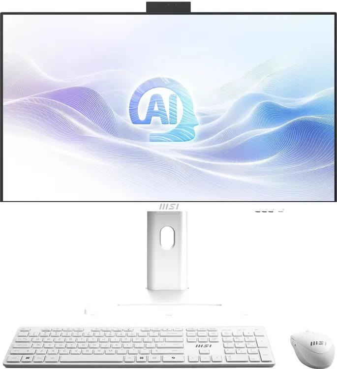 Изображение Моноблок MSI Modern AM273QP AI 1UM-094XRU (9S6-AF0112-293) (27"/1.4 ГГц/32 Гб/SSD 1000 Гб  нет  Гб/VGA встроенная/Без ОС)