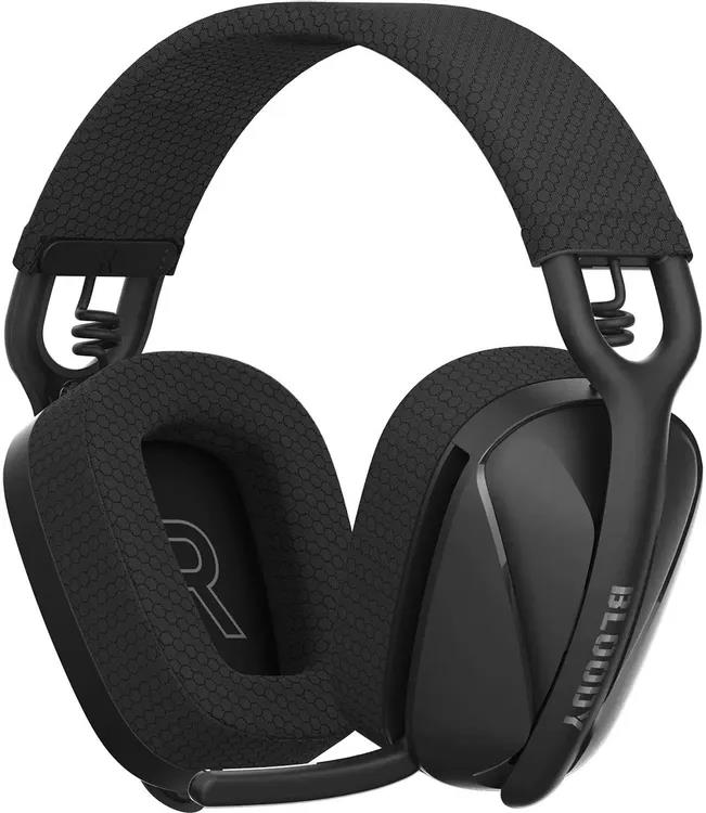 Изображение Bluetooth-гарнитура/наушники A4Tech Bloody GR285 BT/Radio/3.5mm оголовье (черный)
