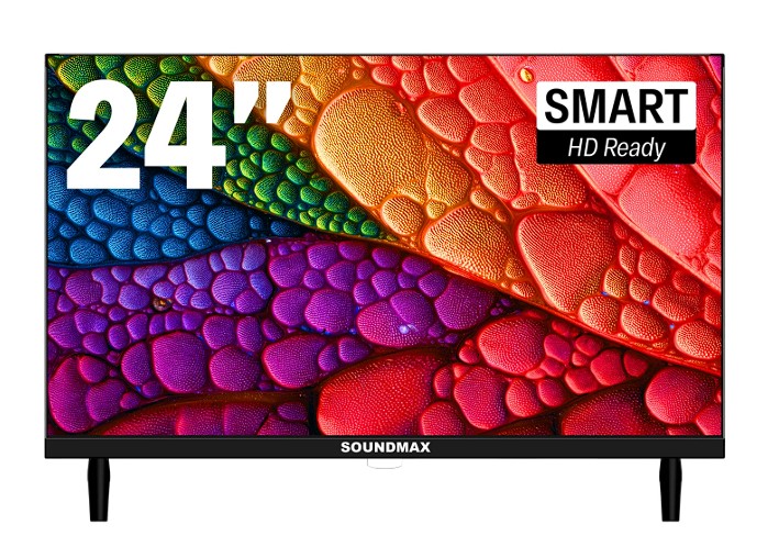 Изображение Телевизор SoundMAX SM-LED24M12S 24" 720p HD Smart TV черный