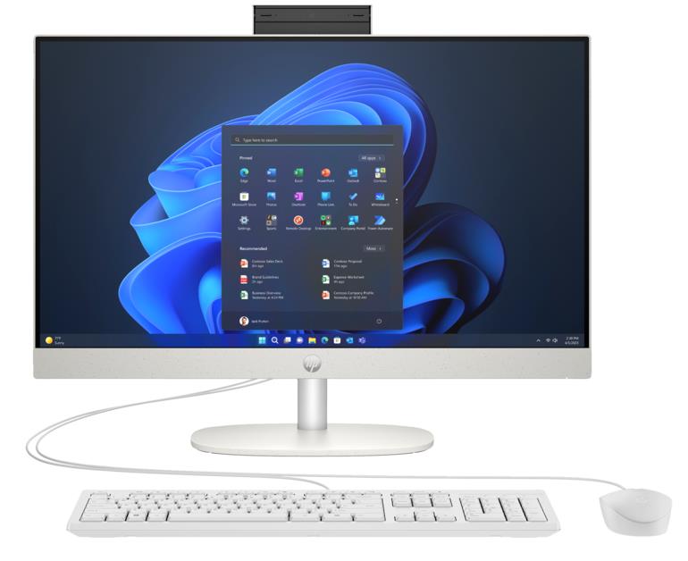 Изображение Моноблок HP ProOne 240 G10 (A54VDET) (23.8"/1.3 ГГц/16 Гб/SSD 512 Гб  нет  Гб/VGA встроенная/Windows 11 Pro)